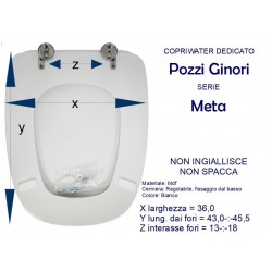 Copriwater META, POZZI GINORI